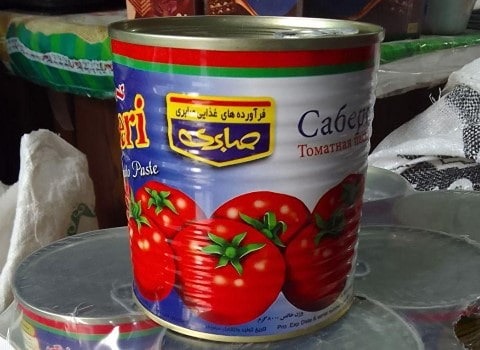 رب گوجه فرنگی صابری با کیفیت ثابت